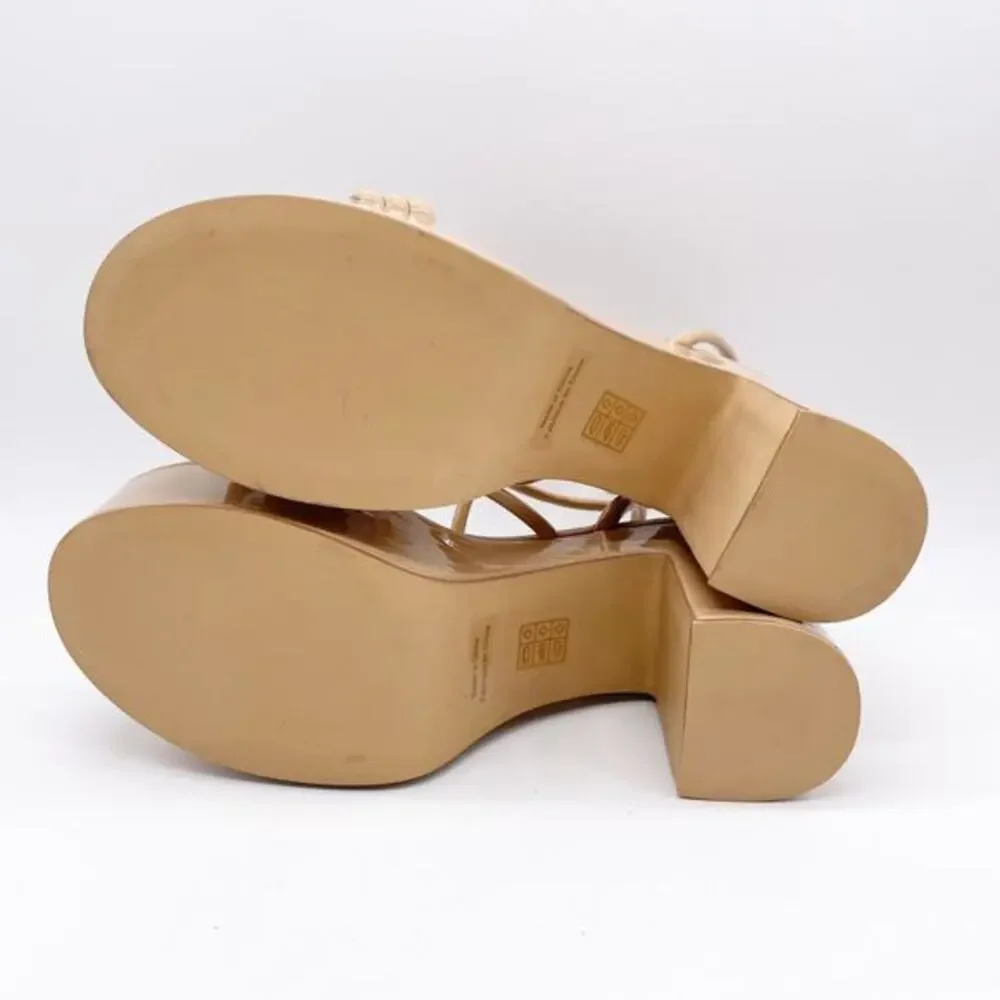 Jeffrey Campbell Women's Mamba Open Toe‎ Platform Ankle Strap Sandal Size 11 - Picture 3 of 9